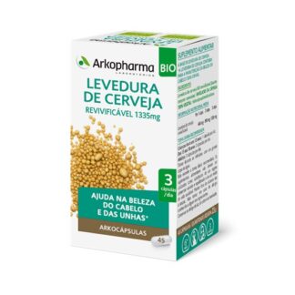 Arkocápsulas Levedura de Cerveja BIO 45 Cápsulas