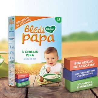 Blédipapa 3 Cereais Pera 250gr