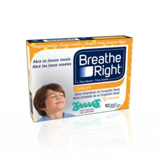 Breathe Right Tiras Nasais Júnior 10 Tiras