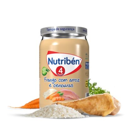 Nutribén Boião Frango com Arroz e Cenouras 235gr