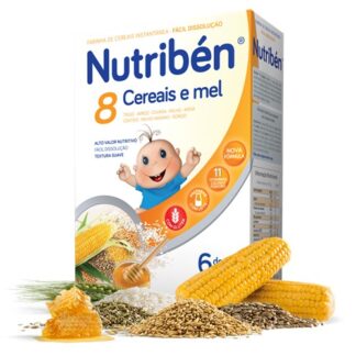 Nutribén 8 Cereais e Mel 300gr