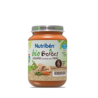 Nutribén BioBoiões Legumes da Horta com Peru 200 gr