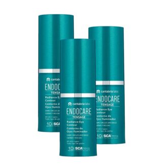 Endocare Tensor Contorno de Olhos 3x15ml – Leve3 Pague2, fluido regenerador de rápida absorção, formulado com 10% de SCA.