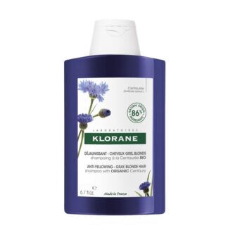 Klorane Champô Centáureas Azuis 400ml, um verdadeiro tratamento que desembaraça o cabelo