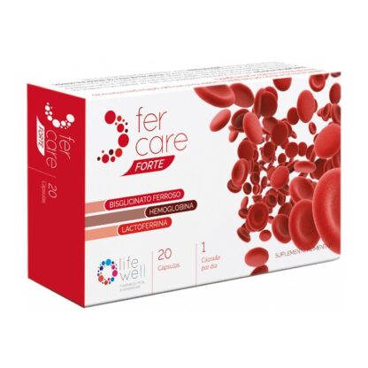 Fercare Forte 20 Cápsulas, é a suplementação de ferro mais completa e atual do mercado, foi desenvolvida para dar resposta em todos os casos em que existe um aumento