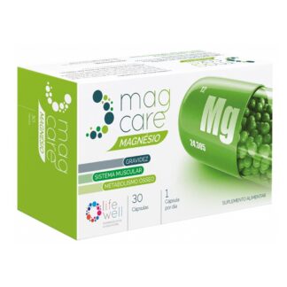 MagCare 30 Cáspsulas foi desenvolvido para uma correcta suplementação de Magnésio de modo a garantir o Valor de Referência do Nutriente (VRN).
