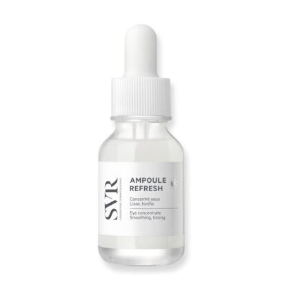 SVR Ampoule Refresh Concentrado de olhos 15ml, adaptado a portadores de lentes de contacto.