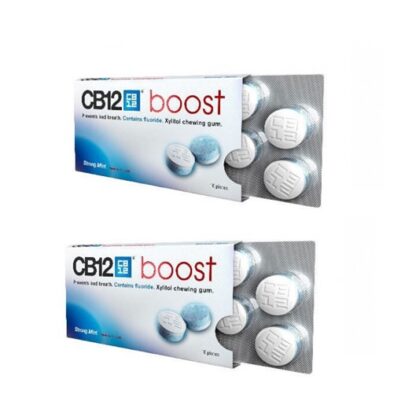 CB12 Boost Pastilhas Elastica S/Acucar 2x10 Pastilhas