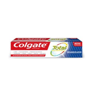 Colgate Total Branqueador Dentífrico 75ml, manter uma boca mais saudável e um sorriso brilhante começa pela escolha do nosso melhor dentífrico.