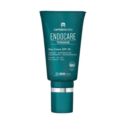 Endocare Creme Tensor SPF 30 50ml, creme de dia ligeiro e de rápida absorção, formulado com 6% de fatores de crescimento SCA