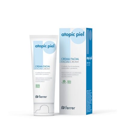 Atopic Piel Creme Facial 50ml, cuidado da pele seca, muito seca e/ou Atópica.
