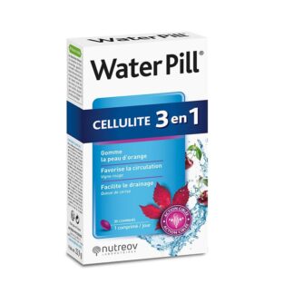 Nutreov Waterpill Celulite foi especialmente formulado para ajudar as mulheres a atenuar a pele “casca de laranja”.