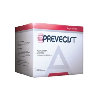 Prevecist 30 saquetas, suplemento alimentar contendo proantocianidinas, lactoferrina e fruto-oligosacáridos (FOS). Ajuda a manter a função urinária saudável, reduzindo o risco de infeções urinárias recorrentes.