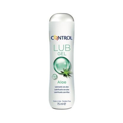 Control Lub Gel Aloe 75ml cada momento de prazer é precioso e o gel lubrificante Aloe sabe como cuidar dele: as propriedades refrescantes e emolientes do aloé, combinadas com a ação lubrificante do gel, o tornam adequado em casos de secura vaginal e quando você quer dar um toque fresco, sensual e delicado ao relacionamento