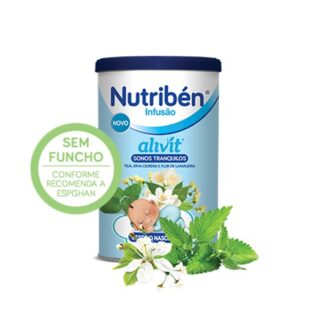Nutribén Infusão Alivit  SONOS TRANQUILOS é feita com plantas medicinais rigorosamente controladas (tília, erva-cidreira e flor de laranjeira), s