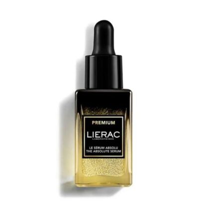 Lierac Premium Sérum Absoluto 30ml, um verdadeiro tratamento anti-idade para o rosto, corrige todos os sinais de envelhecimento: rugas, rídulas, manchas, falta de firmeza, de luminosidade, de elasticidade e de densidade, desidratação.