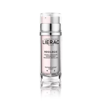 Lierac Rosilogie Duplo Concentrado Vermelhidões 30 ml, o cuidado intensivo neutralizante 24H/24 que corrige as vermelhidões instaladas.