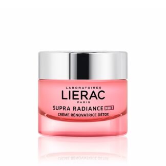 Lierac Supra Radiance Creme Renovador Detox Noite 50ml o supra-detox iluminador.