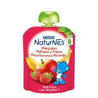 Nestlé Naturnes Maçã Banana Morango 90g