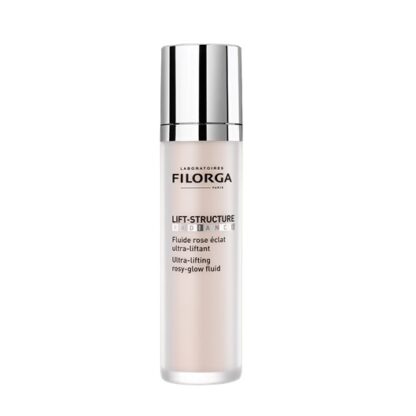 Filorga Ultra-Lifting Structure Radiance 50ml, fluido rosa formulado com ingredientes ativos utilizados em injeções, eficácia lifting intensiva
