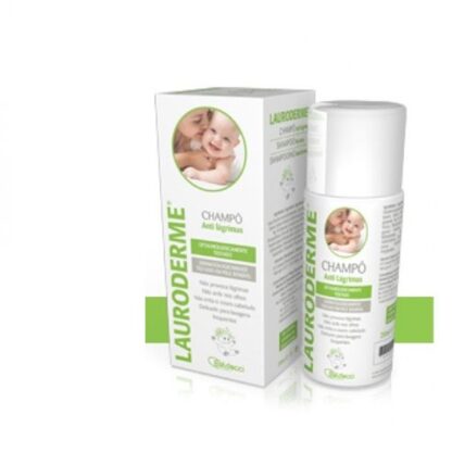 Lauroderme Champô Anti Lágrimas 250ml, champô para limpeza delicada e profunda do couro cabeludo do seu bebé.