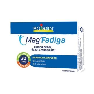 Mag´Fadiga 80 Comprimidos, com a finalidade de reduzir o cansaço e fadiga. Único, completo e a pensar no seu bem estar físico.
