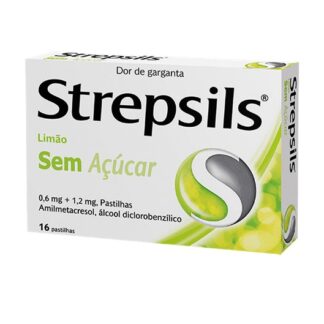 Strepsils Limão sem Açúcar