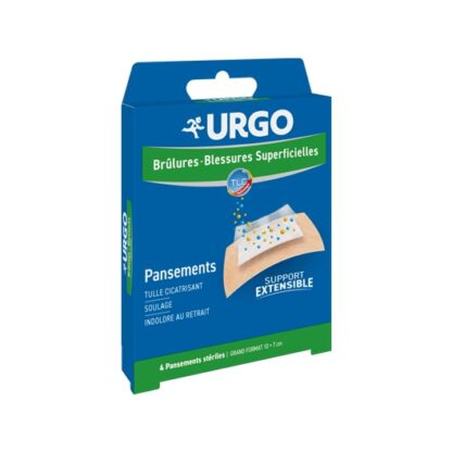URGO Pensos Queimaduras 6 pensos 5x7 cm