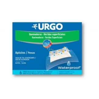 URGO Pensos Queimaduras Waterproof 6 Pensos 5x7cm