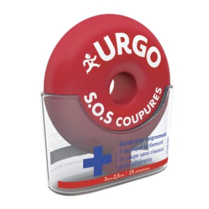 URGO S.O.S Cortes Dispensador de Banda 3m x 2.5cm