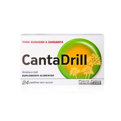 Cantadrill Sem Açúcar 24 Pastilhas, é tradicionalmente utlizado para sauvizar as garganta, sendo aconselhado em perturbações temporais tais como sensação de arranhar e voz alterada. 