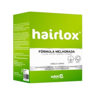 Hairlox Cabelo e Unhas 120 Cápsulas