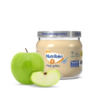 Nutribén Boião Maça Golden 120gr