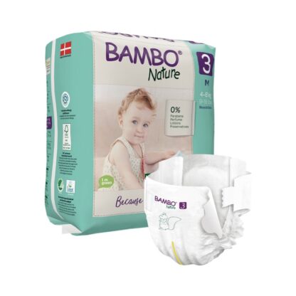 Bambo Nature 3 Fraldas 4-8kg 28 Unidades