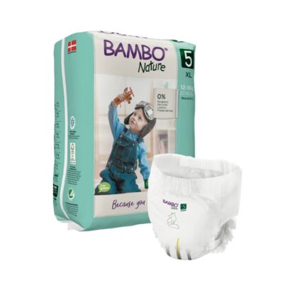 Bambo Nature 5 Cuecas Fralda 12-18kg 19 Unidades