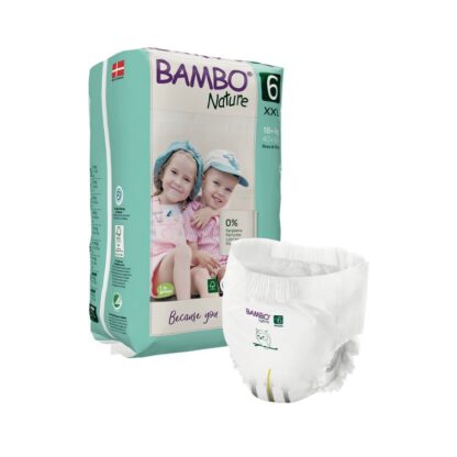 Bambo Nature 6 Cuecas Fralda 16+kg 18 Unidades