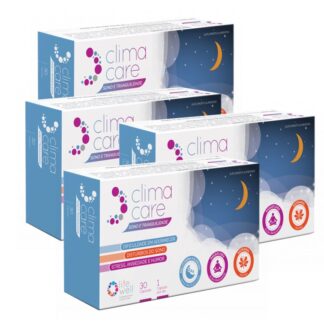 ClimaCare Sono e Tranquilidade 4x30 Cápsulas, formulação desenvolvida segundo os mais elevados parâmetros de qualidade e de segurança