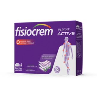 Fisiocrem Patch Active 4 Unidades, é a solução eficaz indicada para o tratamento de dores musculares e articulares.