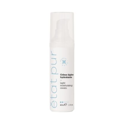 Etat Pur Creme Ligeiro Hidrtante 40ml, leve e fresco, hidrata a pele intensa e duradouramente, sem efeito oleoso.