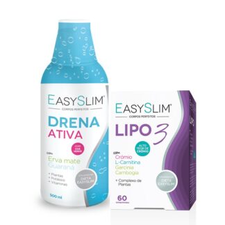 Easyslim Drena Ativa + Lipo 3 – Oferta 1 Gelatina