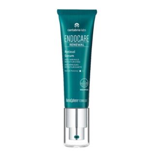 Endocare Renewal Retinol Sérum 30ml, sérum antienvelhecimento de textura anidra, formulado com RetinSphere