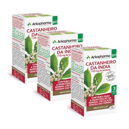 Arkocápsulas Castanheiro India BIO 45 Cápsulas - Leve 3 Pague 2
