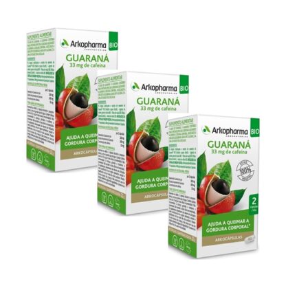 Arkocápsulas Guaraná BIO 40 Cápsulas - Leve 3 Pague 2