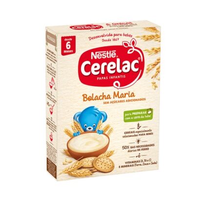 Nestlé Cerelac Papa Bolacha Maria 250gr