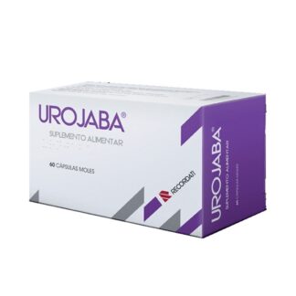 Urojaba suplemento alimentar com Serenoa Repens à base de Serenoa Repens, Selénio, Zinco e Licopeno.