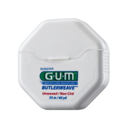 Gum Butlerweave Fio Dentário Encerado Menta 1855