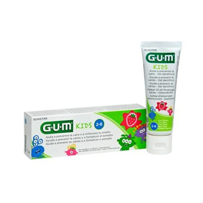 Gum Junior Gel Dentífrico Morango 50ml