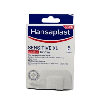 Hansaplast Sensitive XL (6X7 cm) 5 unidades