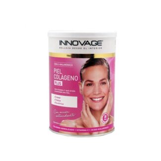 INNOVAGE Pele Coloagenio Plus Pó, suplemento alimentar que trata três principais causas de danos à pele, firmeza