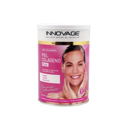 INNOVAGE Pele Coloagenio Plus Pó, suplemento alimentar que trata três principais causas de danos à pele, firmeza